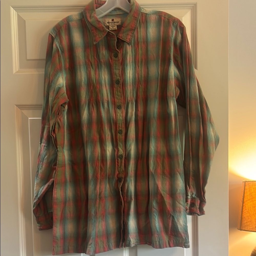 Woolrich Women's Multicolor Plaid Shirt XL